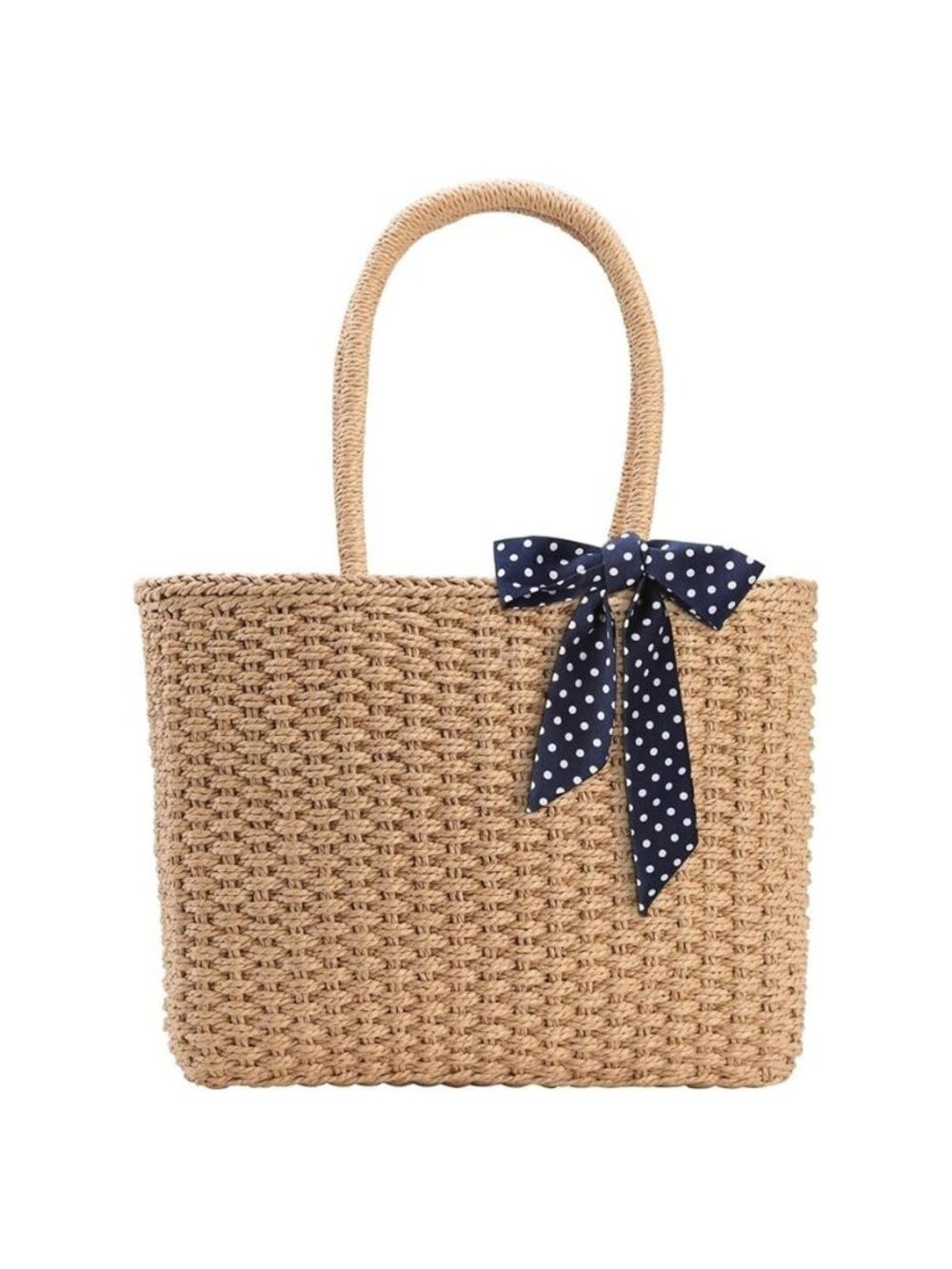 Handwoven Straw Clutch Bag for Women Wristlet Pouch with Straw Earrings Set